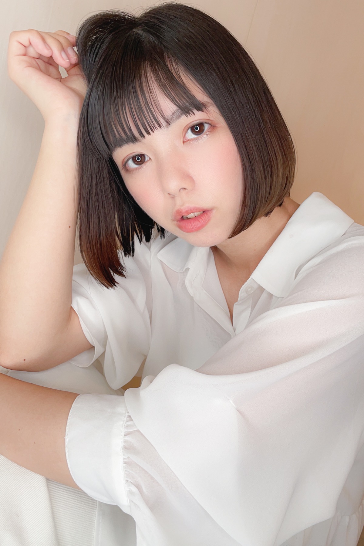 艶のある大人ショートボブスタイル